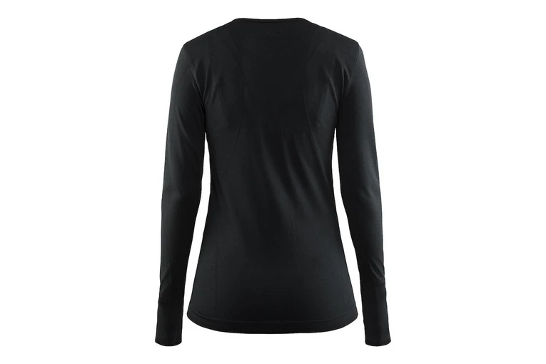 Craft Active Comfort LS Zwart Dames 4 Craft Active Comfort LS Zwart Dames - Afbeelding 2