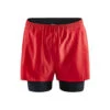 Craft ADV Essence 2-in-1 Stretch Short Rood Heren -Hardloopapparatuur Winkel 35752378 1