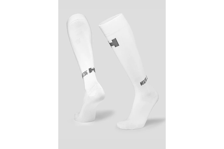 Herzog PRO Sport Compressiekousen LANG Wit Unisex 4 Herzog PRO Sport Compressiekousen LANG Wit Unisex - Afbeelding 2