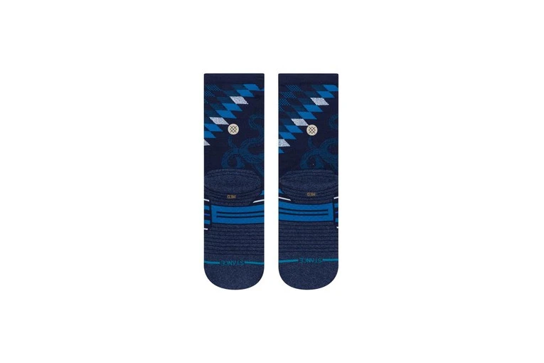 Stance Slithering Crew Loopkousen Blauw Dames 4 Stance Slithering Crew Loopkousen Blauw Dames - Afbeelding 2