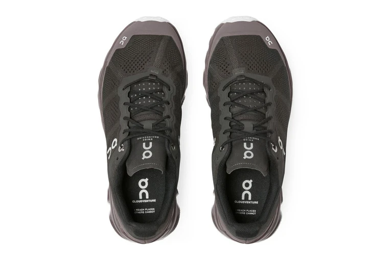 On Wandelschoen Cloudventure Shadow/grape Dames 6 On Wandelschoen Cloudventure Shadow/grape Dames - Afbeelding 4