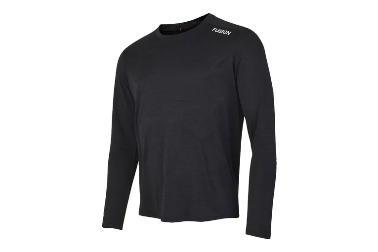 Fusion C3 LS Shirt Zwart Heren 3 Fusion C3 LS Shirt Zwart Heren