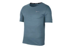Nike Dri-Fit Miler Top Ozone Blue Heren -Hardloopapparatuur Winkel 36697524 4