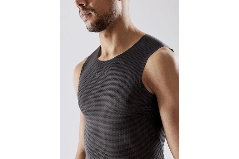Craft Pro Dry Nanoweight Tanktop Zwart Heren 4 Craft Pro Dry Nanoweight Tanktop Zwart Heren - Afbeelding 2