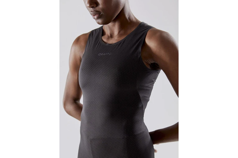 Craft Pro Dry Nanoweight Singlet Zwart Dames 4 Craft Pro Dry Nanoweight Singlet Zwart Dames - Afbeelding 2