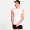 Odlo Performance X-light Basislaag Singlet Wit Heren -Hardloopapparatuur Winkel 36766535 0