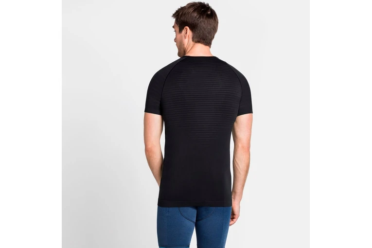Odlo Performance X-light Basislaag T-shirt Zwart Heren 6 Odlo Performance X-light Basislaag T-shirt Zwart Heren - Afbeelding 4