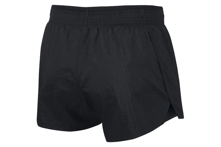 Nike Swoosh Run Shorts Zwart Dames 6 Nike Swoosh Run Shorts Zwart Dames - Afbeelding 4