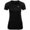 Odlo Performance X-light Basislaag T-shirt Zwart Dames -Hardloopapparatuur Winkel 36787046 0