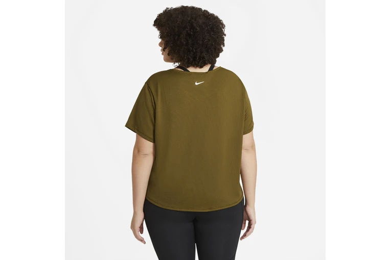 Nike Swoosh Run Short-Sleeve Running Top (Plus Size) Voor Dames 4 Nike Swoosh Run Short-Sleeve Running Top (Plus Size) Voor Dames - Afbeelding 2
