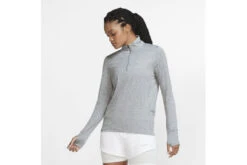 Nike Element Running Ziptop Grijs Dames -Hardloopapparatuur Winkel 37091617 3