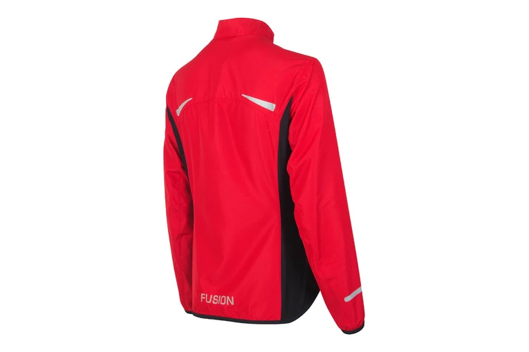 Fusion S1 Run Jacket Rood Dames 4 Fusion S1 Run Jacket Rood Dames - Afbeelding 2