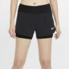 Nike Eclipse Running Short Zwart Dames -Hardloopapparatuur Winkel 37091957 0