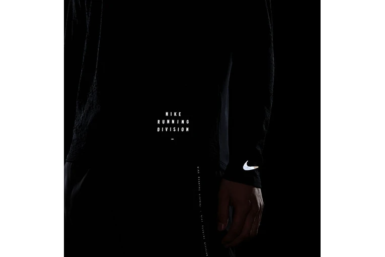 Nike Dri-fit Element Running Top Zwart Heren 7 Nike Dri-fit Element Running Top Zwart Heren - Afbeelding 5