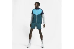 Nike Windrunner Loopjas Blauw/groen Heren -Hardloopapparatuur Winkel 37092032 6