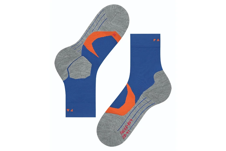 Falke RU4 Cool Loopkousen Blauw/oranje Heren 4 Falke RU4 Cool Loopkousen Blauw/oranje Heren - Afbeelding 2