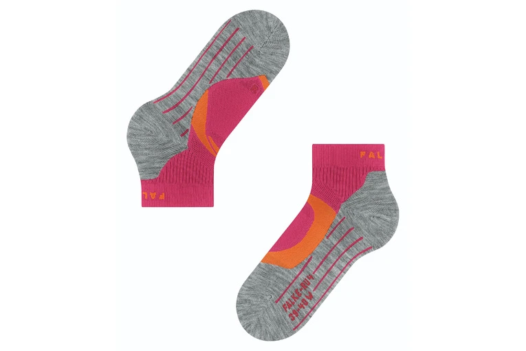 Falke RU4 Cool Short Loopkousen Roze/oranje Dames 4 Falke RU4 Cool Short Loopkousen Roze/oranje Dames - Afbeelding 2