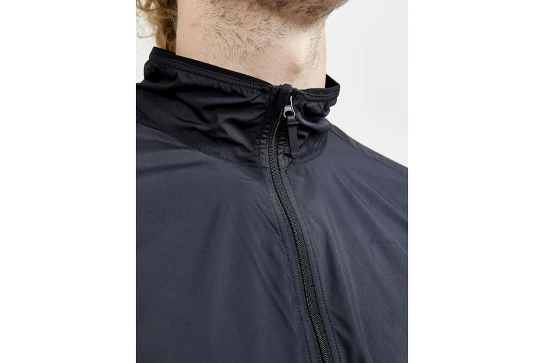Craft ADV Essence Wind Jacket Zwart Heren 7 Craft ADV Essence Wind Jacket Zwart Heren - Afbeelding 5