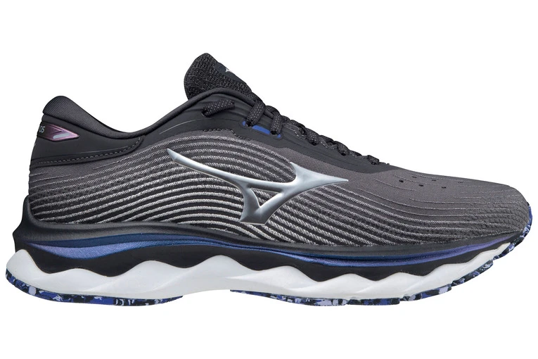 Mizuno Wave Sky 5 Loopschoen Bpearl/silver/violetblue Heren 3 Mizuno Wave Sky 5 Loopschoen Bpearl/silver/violetblue Heren
