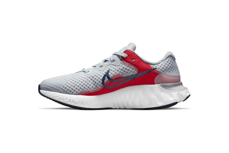 Nike Renew Run 2 Loopschoen Grijs/rood Kids 4 Nike Renew Run 2 Loopschoen Grijs/rood Kids - Afbeelding 2