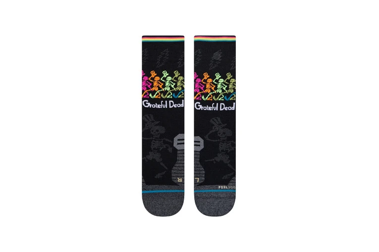 Stance Dancing Dead Loopkousen Zwart Unisex 4 Stance Dancing Dead Loopkousen Zwart Unisex - Afbeelding 2