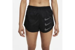 Nike Tempo Luxe Run Division Loopshort Zwart Dames