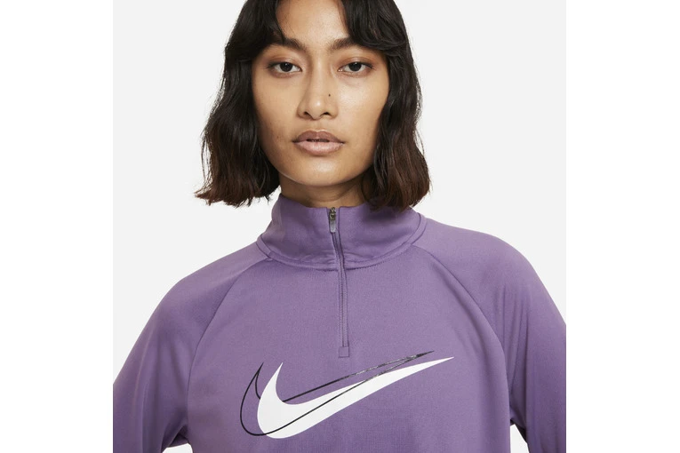 Nike Dri-FIT Swoosh Run Midlayer Amethyst Smoke Dames 5 Nike Dri-FIT Swoosh Run Midlayer Amethyst Smoke Dames - Afbeelding 3