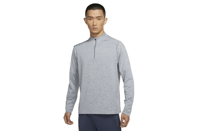 Nike Dri-FIT Element 1/2-zip Running Top Smoke Grey Heren 3 Nike Dri-FIT Element 1/2-zip Running Top Smoke Grey Heren