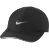 Nike Dri-FIT Aerobill Featherlight Pet Zwart Unisex -Hardloopapparatuur Winkel 37097400 0