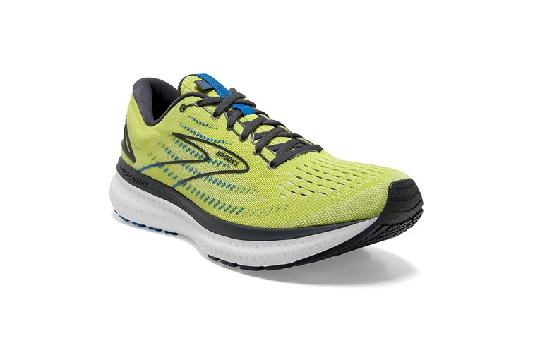 Brooks Glycerin 19 Loopschoen Geel/navy Heren 5 Brooks Glycerin 19 Loopschoen Geel/navy Heren - Afbeelding 3