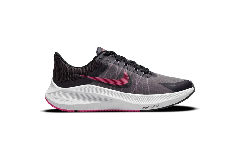 Nike Winflo 8 Loopschoen Zwart/roze/lila Dames 3 Nike Winflo 8 Loopschoen Zwart/roze/lila Dames