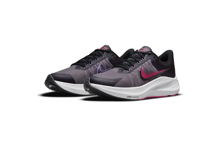 Nike Winflo 8 Loopschoen Zwart/roze/lila Dames 5 Nike Winflo 8 Loopschoen Zwart/roze/lila Dames - Afbeelding 3