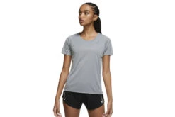 Nike Dri-FIT Race Top Grijs Dames