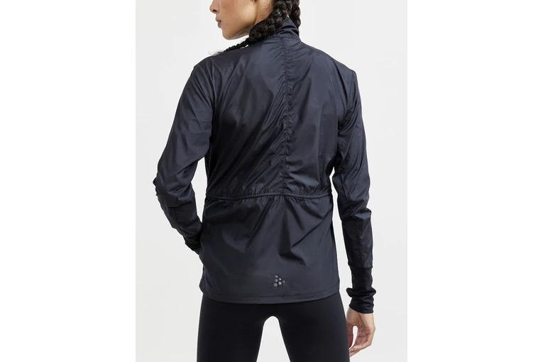 Craft ADV Essence Wind Jacket Zwart Dames 5 Craft ADV Essence Wind Jacket Zwart Dames - Afbeelding 3