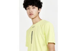 Craft ADV Charge SS Tech T-shirt Geel Heren -Hardloopapparatuur Winkel 37098768 4