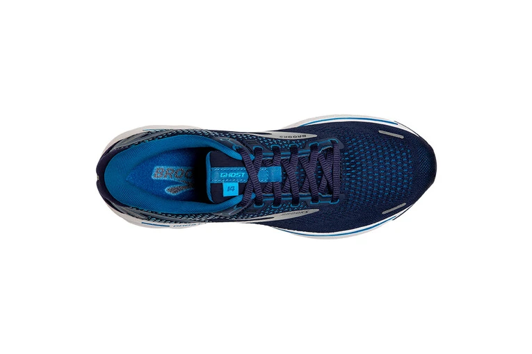 Brooks Ghost 14 Loopschoen Navy/stellar/white Heren 6 Brooks Ghost 14 Loopschoen Navy/stellar/white Heren - Afbeelding 4