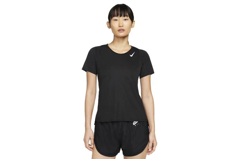 Nike Dri-FIT Race Top Zwart Dames 3 Nike Dri-FIT Race Top Zwart Dames