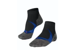 Falke RU4 Cool Short Loopkousen Zwart/blauw Heren