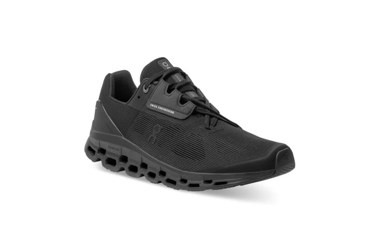 On Cloudstratus Loopschoen Zwart Heren 5 On Cloudstratus Loopschoen Zwart Heren - Afbeelding 3