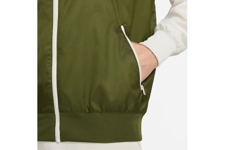 Nike Sportswear Windrunner Jack Groen/wit Heren 5 Nike Sportswear Windrunner Jack Groen/wit Heren - Afbeelding 3