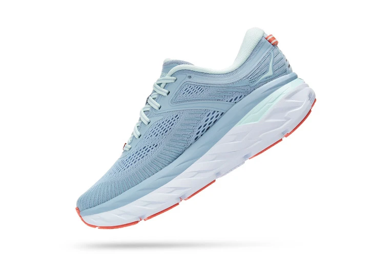 Hoka Bondi 7 Loopschoen Blue Fog/ombre Blue Dames 6 Hoka Bondi 7 Loopschoen Blue Fog/ombre Blue Dames - Afbeelding 4