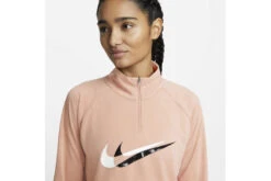 Nike Dri-FIT Swoosh Run Midlayer Rose Whisper Dames -Hardloopapparatuur Winkel 37101352 3