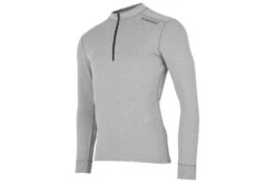 Fusion C3 Zip Neck Shirt Grijs Heren