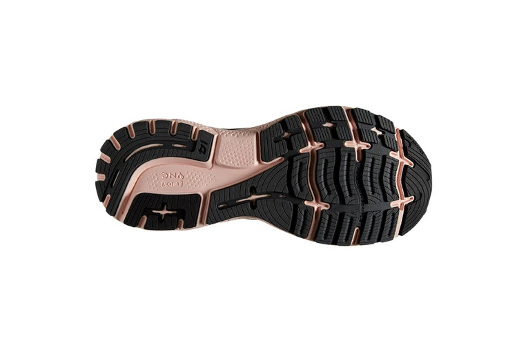 Brooks Ghost 14 Loopschoen Zwart/pearl/peach Dames 8 Brooks Ghost 14 Loopschoen Zwart/pearl/peach Dames - Afbeelding 6