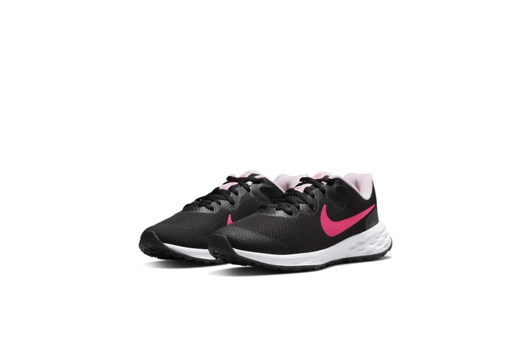 Nike Revolution Midnight Zwart/hyper Pink KIDS 5 Nike Revolution Midnight Zwart/hyper Pink KIDS - Afbeelding 3