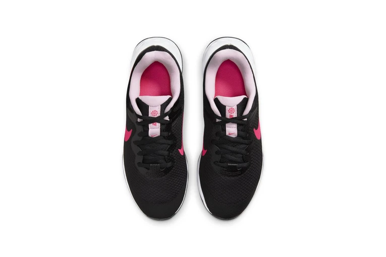 Nike Revolution Midnight Zwart/hyper Pink KIDS 6 Nike Revolution Midnight Zwart/hyper Pink KIDS - Afbeelding 4