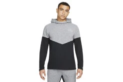 Nike Therma-FIT Run Division Hoodie Zwart/grijs Heren