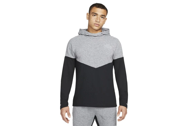 Nike Therma-FIT Run Division Hoodie Zwart/grijs Heren 3 Nike Therma-FIT Run Division Hoodie Zwart/grijs Heren