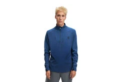 On Climate Loopshirt Denim Blauw Heren