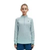 On Climate Loopshirt Sea Blue Dames -Hardloopapparatuur Winkel 37102675 0